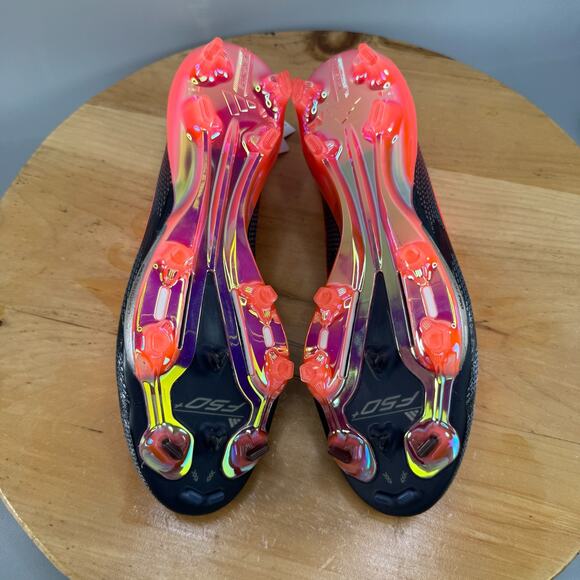 adidas F50+ Elite Laceless FG‎ Mens Size 12.5 Soccer Cleats Vivid Horizon Pack main image 5